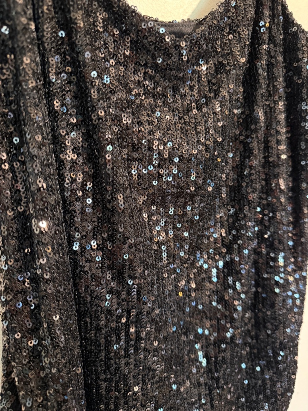 Steve Madden Black Sequin Camisole - Picture 7 of 9
